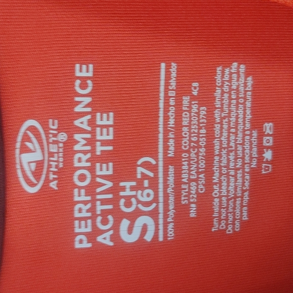 Builder for boys performance active tee size 6/7 long sleeve - Picture 2 of 2